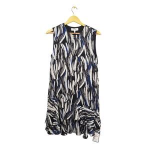 Reiss Elsie Abstract Print Mini Dress Size 4